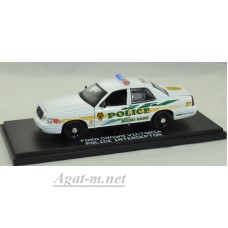 Масштабная модель FORD Crown Victoria Police Interceptor "Miami-Dade Police" 2003 (из телесериала "Место преступления")
